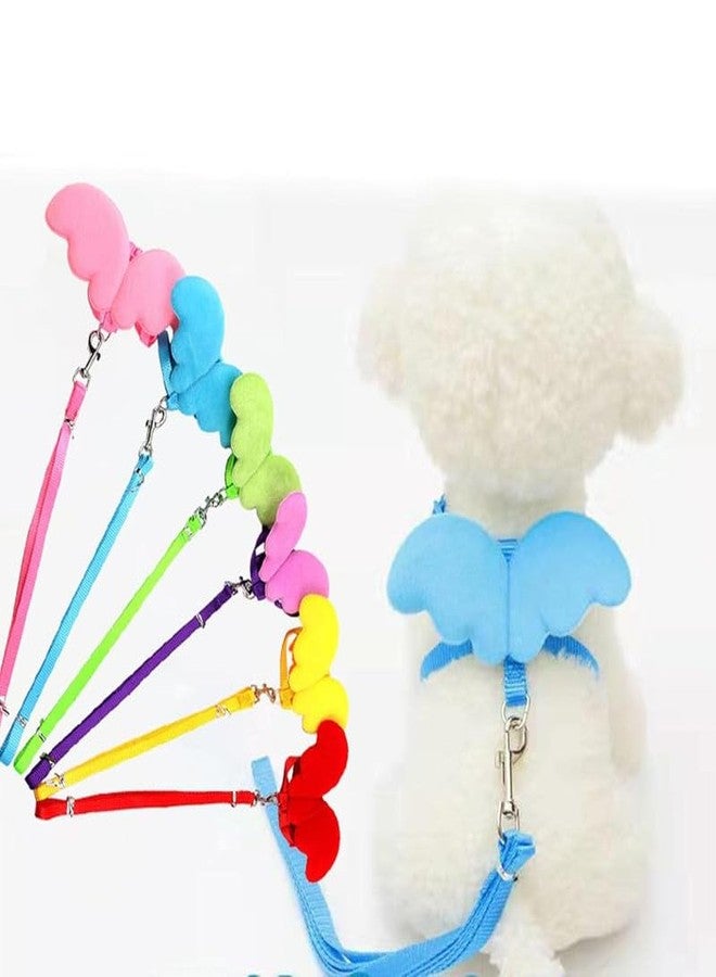 KittuPet Pet Harness and Leash Wing Adjustable Reusable Decorative Cute Breathable Puppy Training Leash Cat Leash Long Animal 1 pcs Multicolor - Image 2